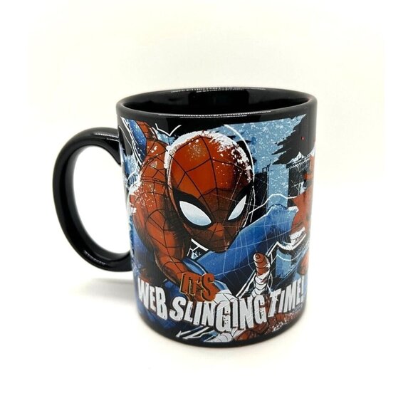 Marvel Other - Spiderman Coffee Mug Marvel "Web Slinging Time" Dishwasher and Microwave Safe